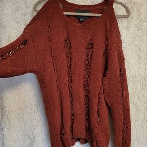 Cozy Burnt Orange Sweater